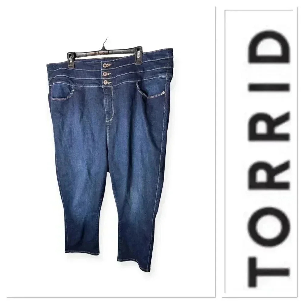 ⭐️ Host Pick ⭐️Torrid feel the fit denim blue Jeans size 22